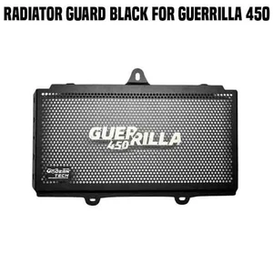 RADIATOR GUARD GRILL BLACK FIT FOR ROYAL ENFIELD GUERRILLA 450 - Picture 1 of 2