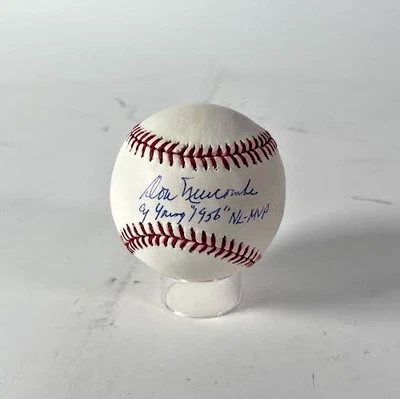 Don Newcombe Autographed/Inscribed "Cy Young 1956 NL-MVP" Baseball PSA COA - Image 1 of 3