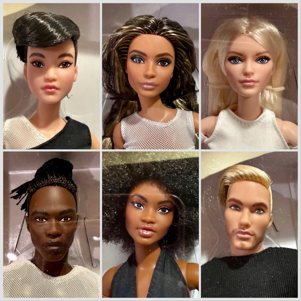 BARBIE LOOKS First Wave 1 Doll Mattel Signature MODEL 1 2 3 4 5 6 - Image 1 of 1