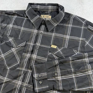 Dixxon Flannel Mens 2XL Black Rifle Coffee Company D-Tech Flap Pocket Shirt - Picture 1 of 10