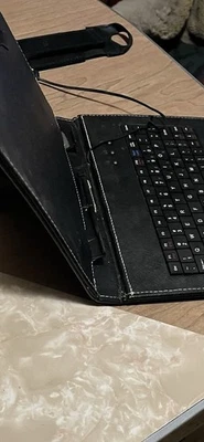 Funda Plegable Folio Cuero con Teclado para Android 7”-8”-9”-10”x5”/Cable USB+ Foto 1 de 4