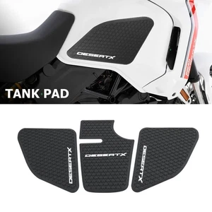 Fuel Tank Pad For Ducati Desert X DesertX 2023 Side Anti Slip Stickers Tankpad - Picture 1 of 9