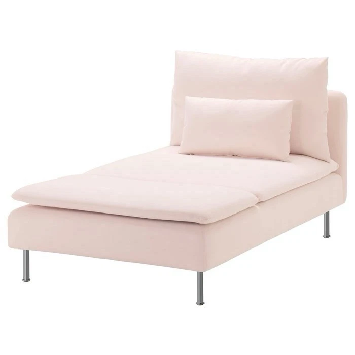 Funda chaise cover IKEA SODERHAMN, rosa Foto 1 de 1
