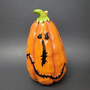 Zucca cucita da tavolo Blue Sky Clayworks Halloween 9,25" NUOVA  - Foto 1 di 5