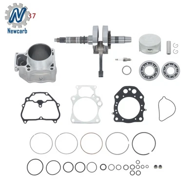 Engine Crankshaft Piston Rebuild Kit For Honda TRX500 Foreman Rubicon 2014-2019 - Image 1 of 4