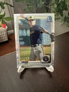 Bowman 2020 - Chrome Prospects Brice Turang #BCP-35 Mojo Refractor (RC) - Imagen 1 de 3
