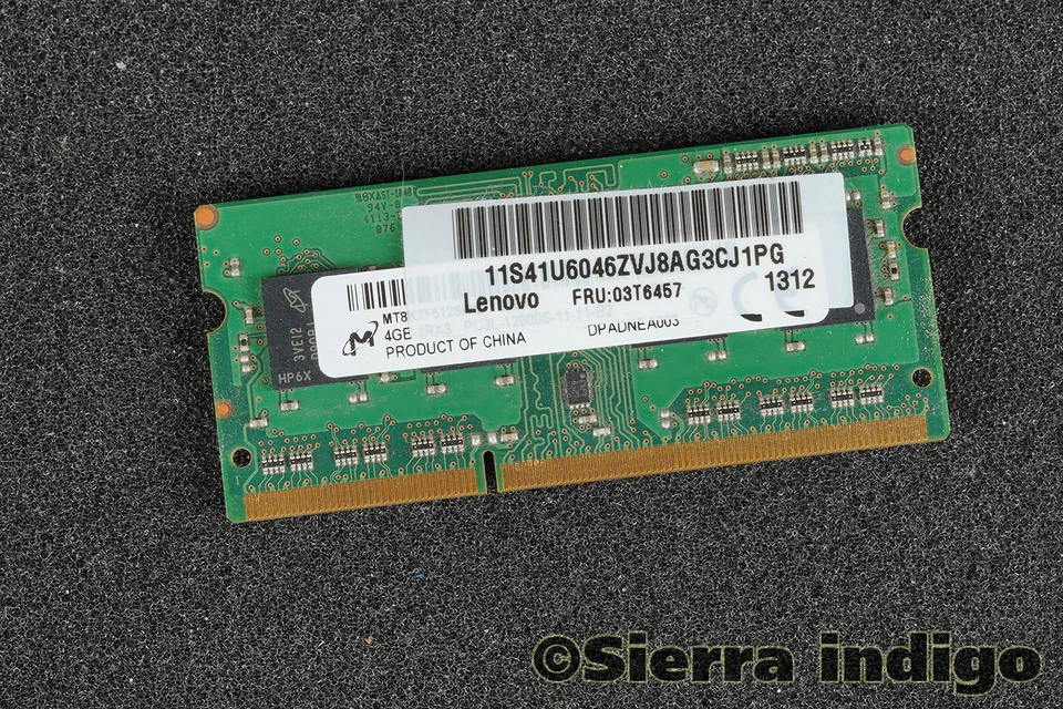4GB Ram Upgrade for Lenovo ThinkCentre Tiny M72e 03T6457 PC3L-12800S Memory - Image 1 of 1