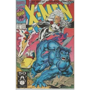 X-Men #1 Marvel Comic Book 1991 First Issue A Legend Reborn Milestone - Picture 1 of 2