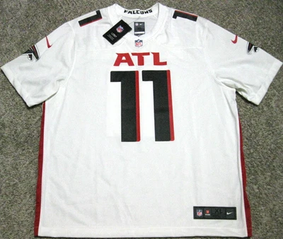 Camiseta deportiva Nike Game 2019 blanca Julio Jones Atlanta Falcons para hombre Foto 1 de 4
