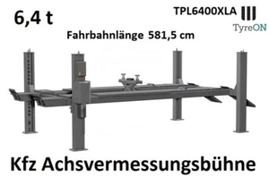Axle Measurement Lift 4 Post Lift 6.4T Hydraulic Rails 5.8m - Picture 1 of 8