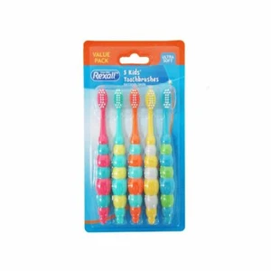 REXALL SPAZZOLINI DA DENTI PER BAMBINI ULTRA SOFT 5 CT - Foto 1 di 1