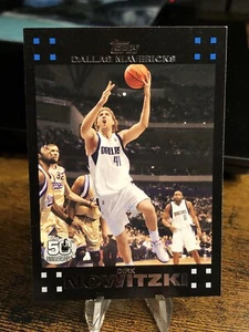 2007-08 TOPPS DIRK NOWITZKI DALLAS MAVERICKS #41 Free Shipping!! - Picture 1 of 1