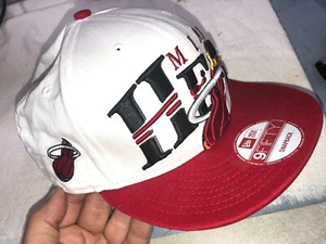 Miami Heat New Era 9FIFTY NBA City Edition Snapback Cap South Beach Hat 9fifty - Picture 1 of 11