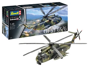 REVELL 1:48 KIT ELICOTTERO CH-53 GS/G   LUNGHEZZA 47,2 cm 128 pezzi    ART 03856 - Foto 1 di 4