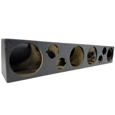 MEGA BASS Universal Speaker Panel 4x6.5 4X Tweters Speaker Pod Enclousure Box KUZTOMBOXES