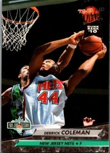 1992-93 Ultra Derrick Coleman New Jersey Nets #210 - Picture 1 of 2