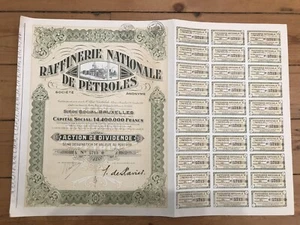 RAFFINERIE NATIONALE DE PETROLES (BELGIQUE) (F3) - Picture 1 of 1