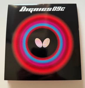 *USED* Butterfly Dignics 09C Table Tennis Rubber (Red - 2.1 mm) - Picture 1 of 6