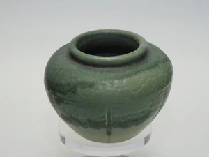 SELTENE SIGNIERTE KUNSTHANDWERK-VASE HAMPSHIRE KUNSTKERAMIK 146 ~ 3,5" H - Bild 1 von 9