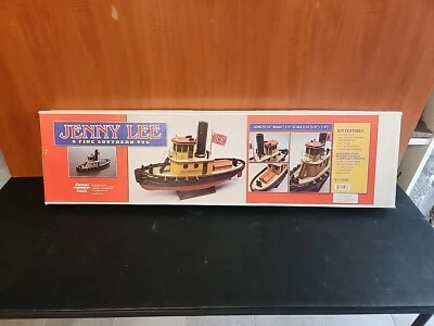 DUMAS #1268 JENNY LEE HARBOR TUGBOAT  Wooden Ship Kit Scale 1:32 - Image 1 of 4