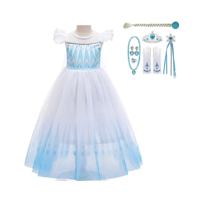Elsa Frozen 2 Vestido y Set de Regalo para un Cumpleaños Mágico Foto 1 de 4