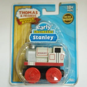 LEARNING THOMAS ENGINEERS WOODEN HÖLZERNER MAGNETISCHER HOLZZUG FAT STANLEY - Picture 1 of 4