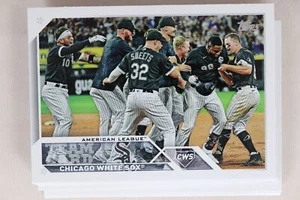 Chicago White Sox - 2023 Topps Series 1, 2 and Update Complete Baseball Team Set - Picture 1 of 1