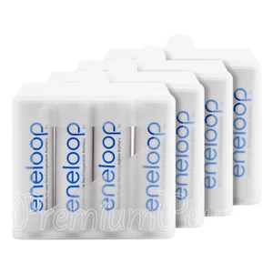 Panasonic Eneloop AA batteries 2000mAh Rechargeable Ni-MH Accu BK-3MCCE HR6 Pack - Picture 1 of 5