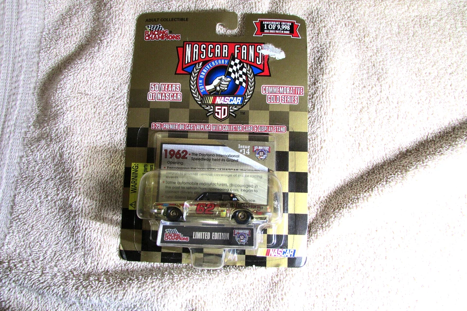 Nascar Fans 50 Years Of Nascar Commemorative Gold Series 1962 Issue #14 - Изображение 1 из 1