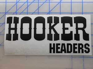 Calcomanía adhesiva Hooker Headers 5,5" 7,5" 10,5" Super Comp brida de junta de tubo largo  - Imagen 1 de 2