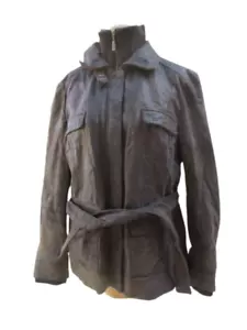 Veste en cuir femme MAC DOUGLAS Marron Taille 42 - Imagen 1 de 7