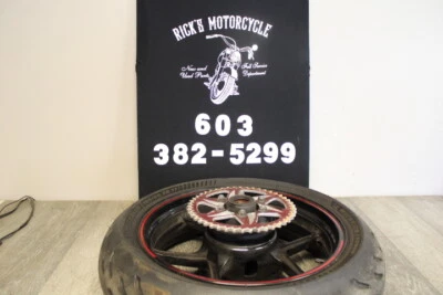 Kawasaki Ninja 650 EX650 2016 ABS RUEDA TRASERA llanta trasera con neumático Foto 1 de 4