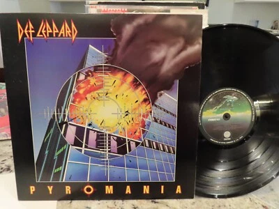 DEF LEPPARD PYROMANIA VERTIGO 25PP59 Japan NEAR MINT NM VINYL LP LOW $$ - Image 1 of 4