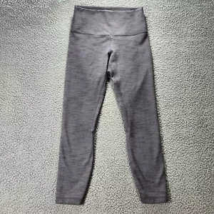 Leggings Lululemon donna taglia 8 grigio pantaloni yoga lounge allenamento atletico palestra corsa - Foto 1 di 12