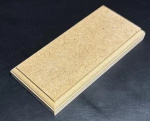 BASETTA IN MDF GREZZO • BASE PER FIGURINI - PLINTH MDF BASE 11x6 H 1.2cm - Picture 1 of 2