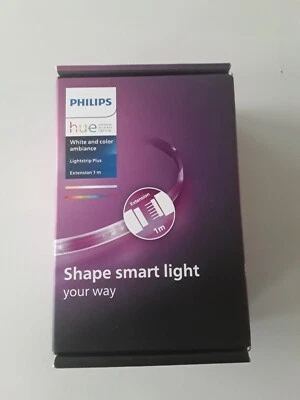 Philips Hue White Colour Ambiance LightStrip Plus Light Strip 1m V4 Verlängerung - Bild 1 von 2