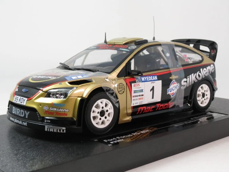 Sunstar Ford Focus RS WRC08 #1 Bird winner Wyedean Forset Rally 2015 1/18 3982