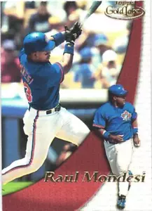 2000 Topps Gold Label Class 1 #65 Raul Mondesi Toronto Blue Jays - Picture 1 of 2