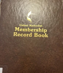 United Methodist Membership Records Book von UMPH (1993, Hardcover); unbenutztes Buch - Bild 1 von 10