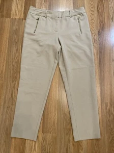 Jones New York Signature Ella Ankle Mid Rise Straight Leg Damenhose Größe 10 - Bild 1 von 17