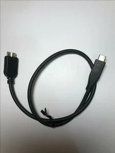 USB-C to USB 3.0 USBC to USB3 Cable Lead for Lacie Porsche Design Mobile Drive - Picture 1 of 5