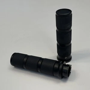 BLACK GRIPS fit Victory Vegas / Hammer S / Jackpot / Kingpin / Judge (M0203B45) - Picture 1 of 11