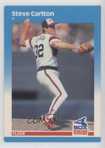 1987 Fleer Steve Carlton #490 HOF