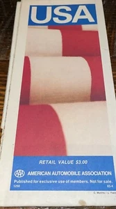 American Automobile Association USA Map and Pamphlet - Picture 1 of 2