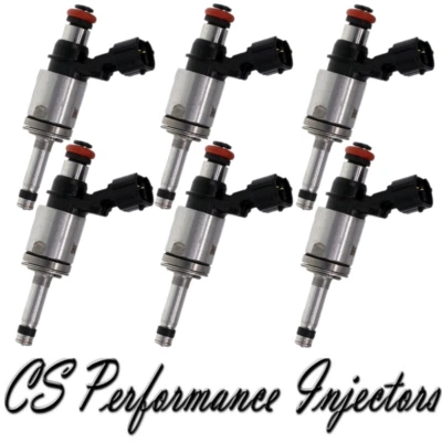 OEM Ford Fuel Injectors Set (6) for 2015-2019 Ford Transit-350 HD 3.5L V6 TURBO - Image 1 of 4