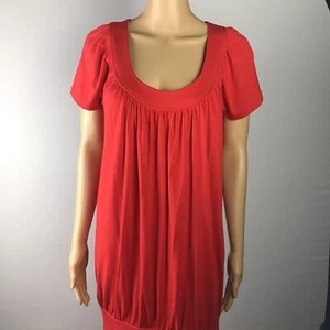 Moda International Women Red Casual Dress M - Picture 1 of 8