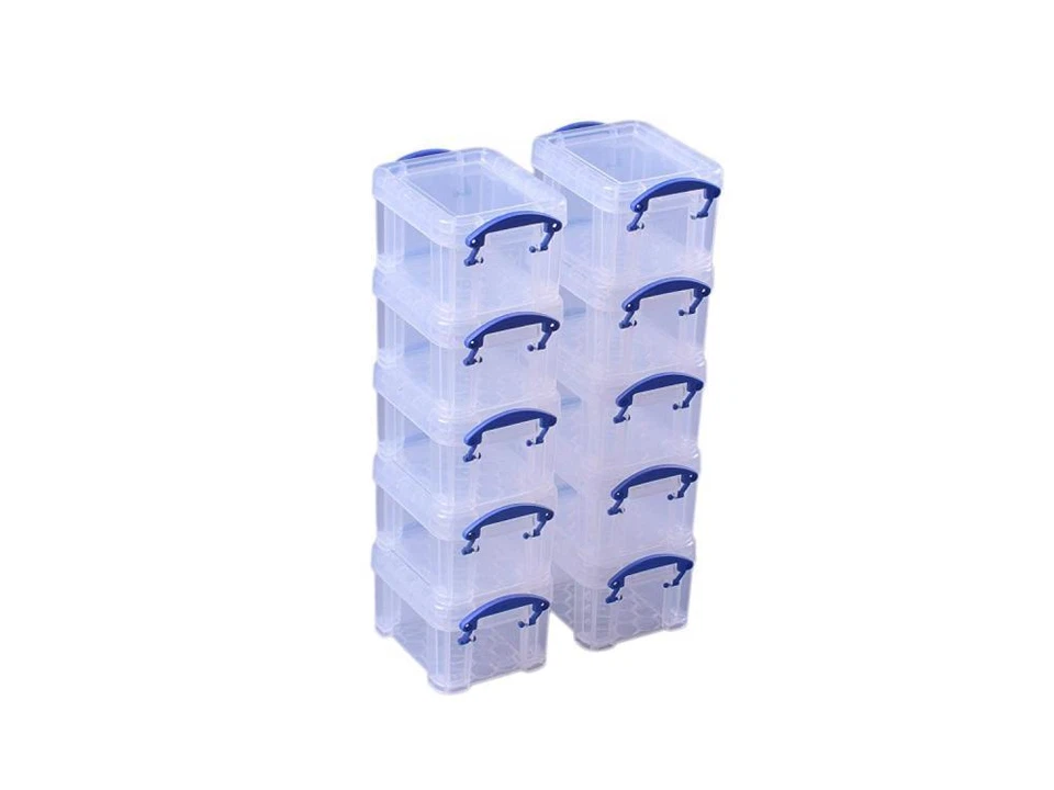 Really Useful Storage Box 0.14 Litre (Pack of 10)  - Image 1 of 1