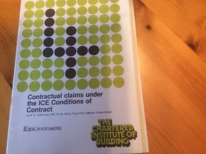 Contractual Claims Under The ICE Conditions Of Contract - Picture 1 of 1