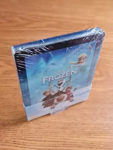 FROZEN 3D/2D Bluray steelbook rare OOP Zavvi region b free (Lenticular, Disney) - Picture 1 of 3