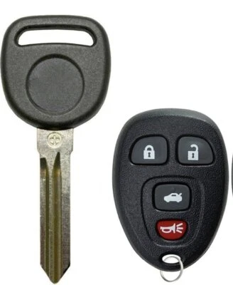 Llave chip transpondedor GM 2007-2017 B111 + mando a distancia de 4 botones OUC60270 A+++ EE. UU. Foto 1 de 2
